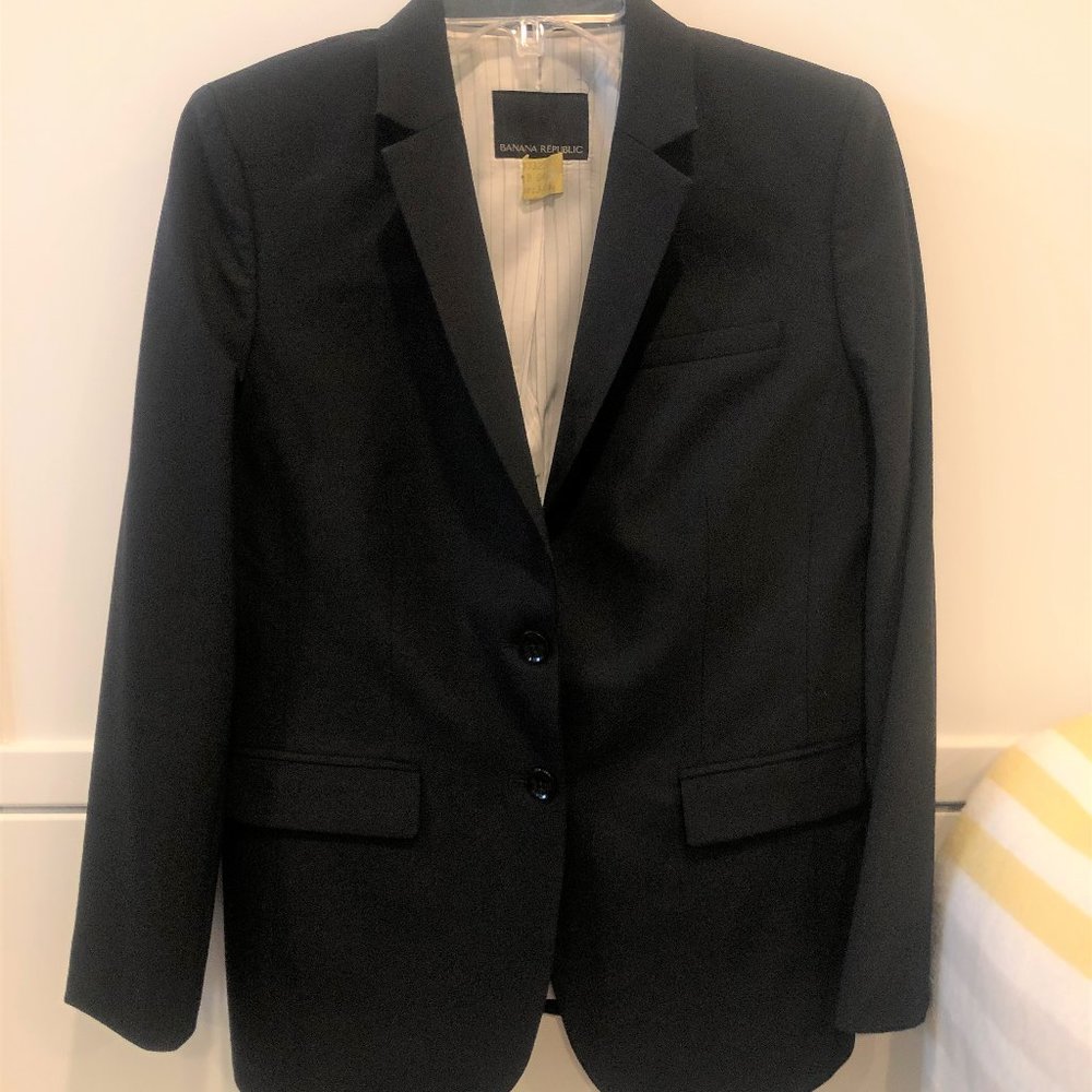 Banana Republic Classic Wool Blazer